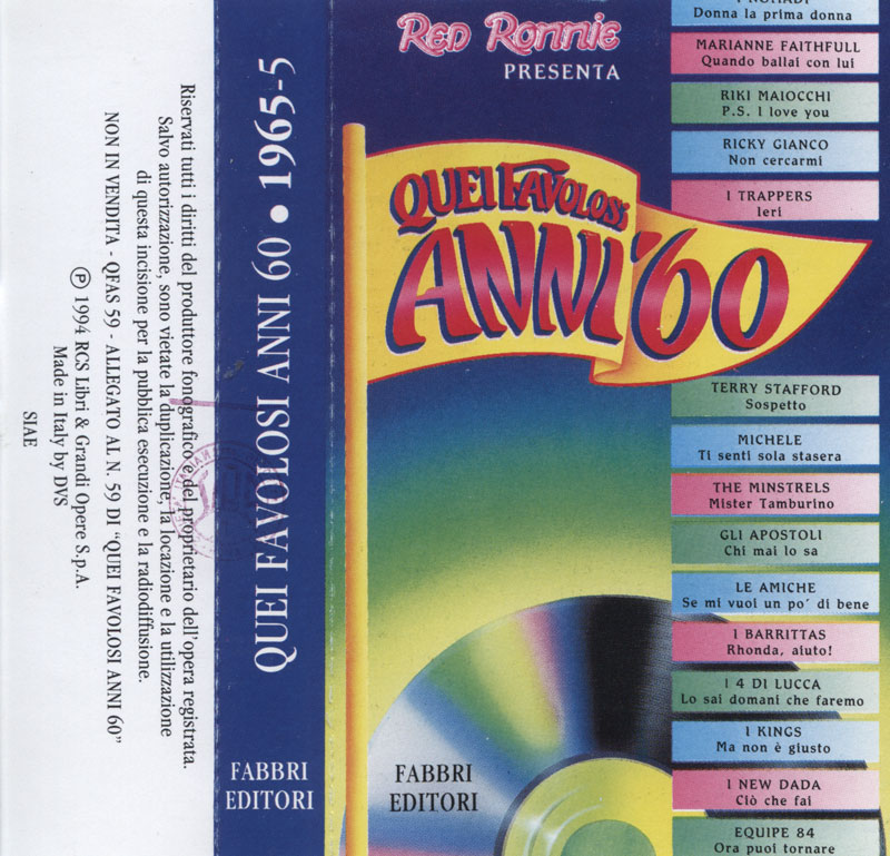 Discografia Gli Apostoli Discografia Gli Apostoli